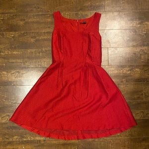 Jacob Women’s Red Polka Dot Retro Pin Up